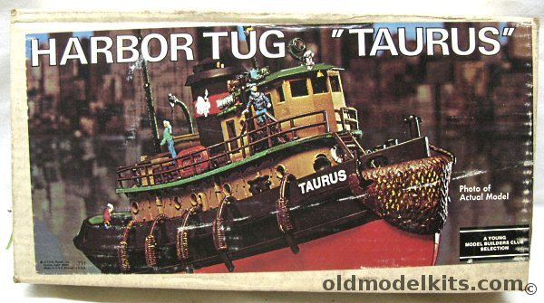 Revell 1/108 Harbor Tug Taurus / Gowanus / Los Angeles (ex-Long Beach) - Young Model Builders Club Issue, H314 plastic model kit